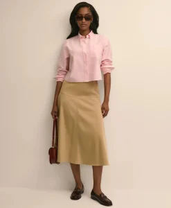 The Cropped Oxford Shirt