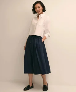 The Cropped Oxford Shirt