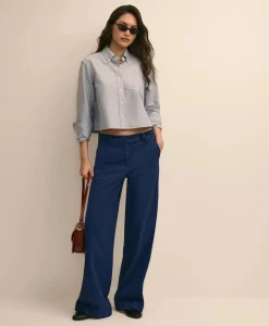 The Cropped Oxford Shirt
