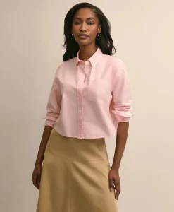 The Cropped Oxford Shirt