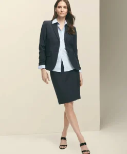 The Essentials Brooks Brothers Stretch Wool Jacket