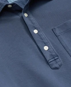 The Vintage Short-Sleeve Garment Dyed Polo Shirt