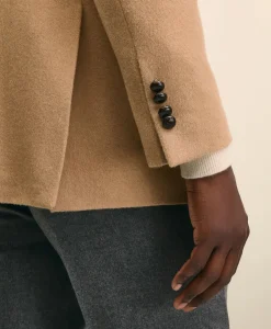 Traditional Fit Camel Hair Twill 1818 Sport Coat