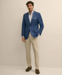 Traditional Fit Wool Check Sport Coat