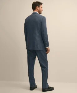 Traditional Fit Wool Check 1818 Suit