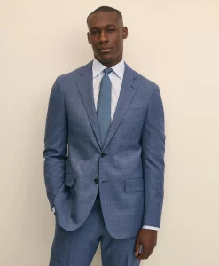 Traditional Fit Wool Check 1818 Suit
