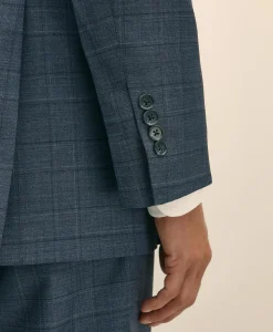 Traditional Fit Wool Check 1818 Suit