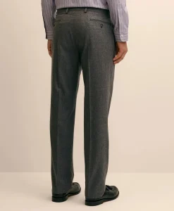Traditional Fit Wool Flannel Dress Pants