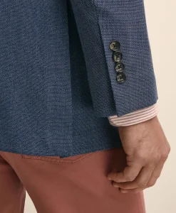 Traditional Fit Wool Hopsack Sport Coat