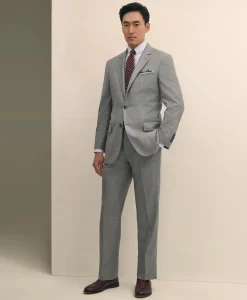 Traditional FitWool Sharkskin 1818 Suit