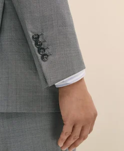 Traditional FitWool Sharkskin 1818 Suit