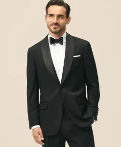 Traditional Fit Wool 1818 Shawl Collar Tuxedo