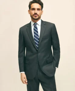 Traditional Fit Wool Tic 1818 Suit