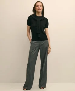 Ultimate Merino Wool Short-Sleeve Sweater Shell