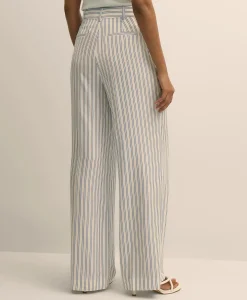 Viscose Striped Pants