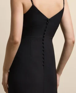 V-Neck Spaghetti Strap Gown