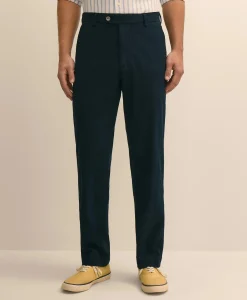 Washed Cotton Seersucker Pants