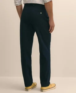 Washed Cotton Seersucker Pants