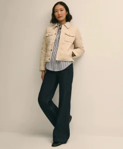 Water-Resistant Quilted Jacket