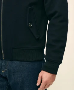 Wool Bomber Jacket