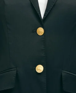Wool Two-Button Blazer